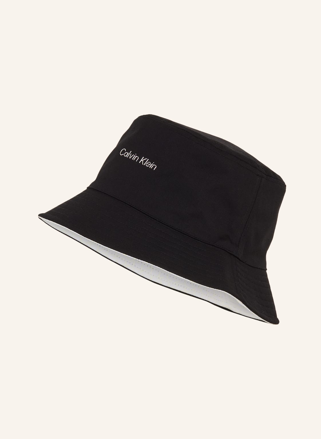 Image of Calvin Klein Bucket-Hat Zum Wenden schwarz