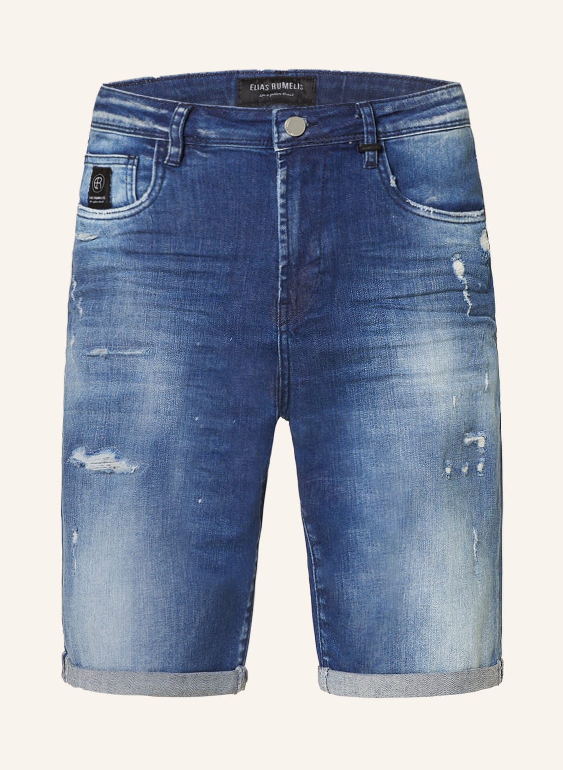Image of Er Elias Rumelis Jeansshorts Elaurin blau