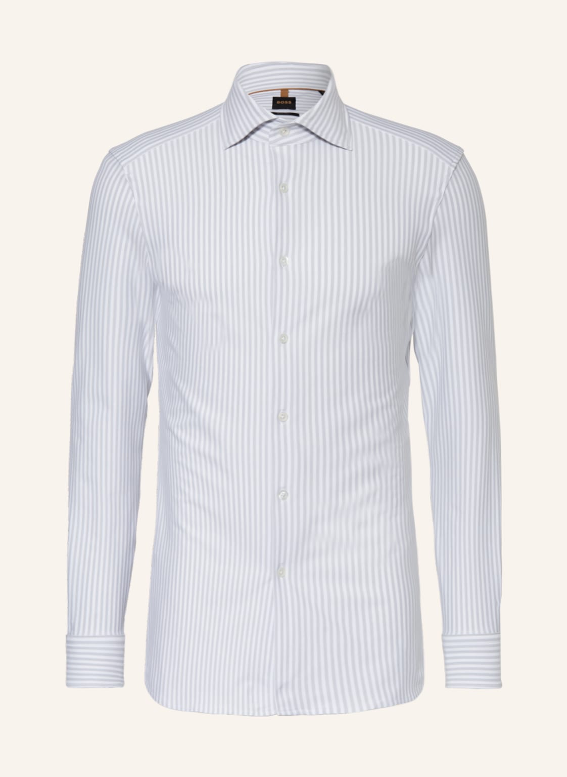 Image of Boss Hemd Hays Slim Fit grau