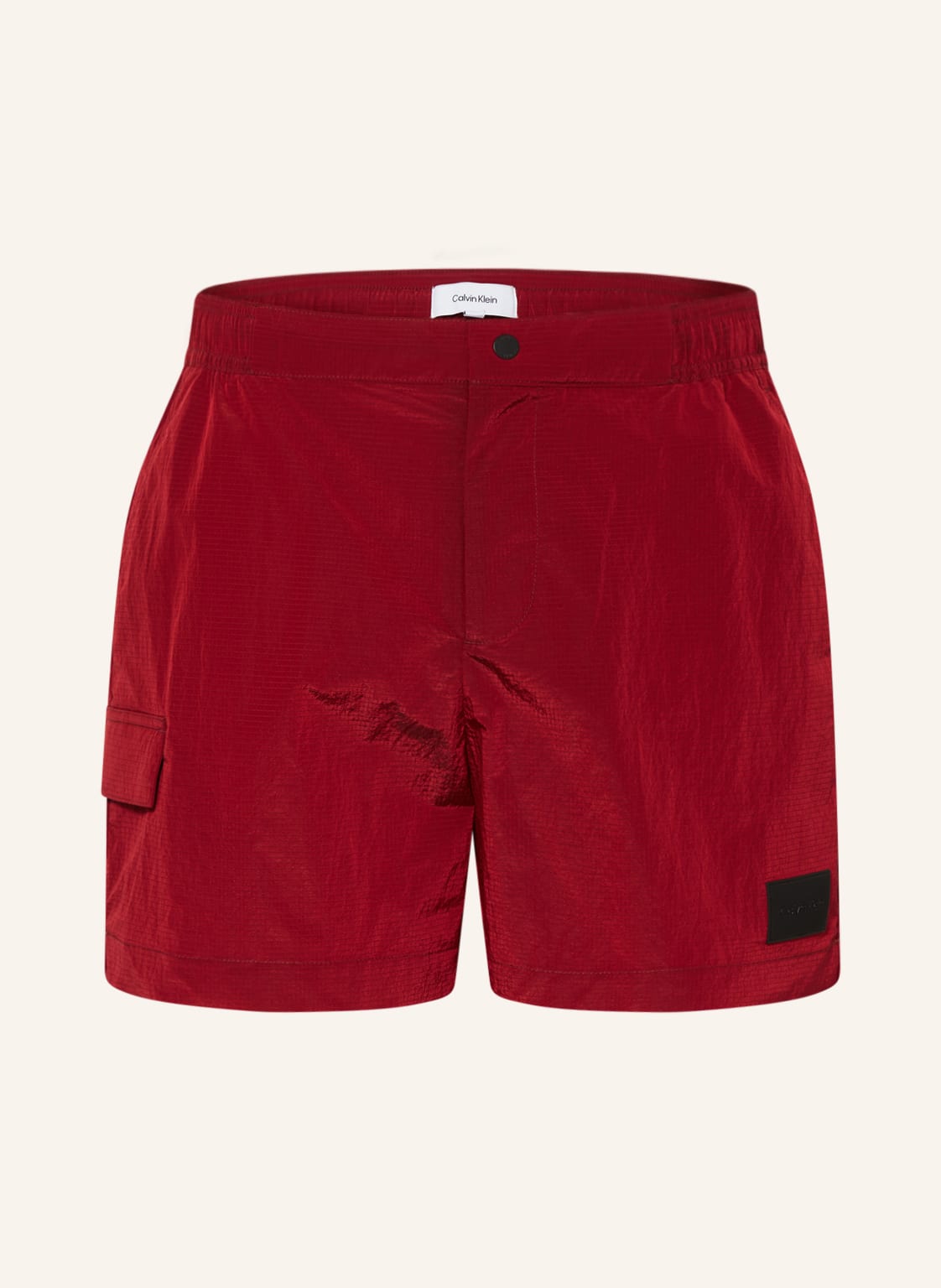 Image of Calvin Klein Badeshorts Ck Soft Utility rot