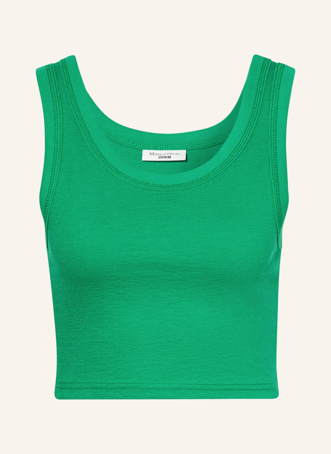 Image of Marc O'polo Denim Cropped-Top gruen