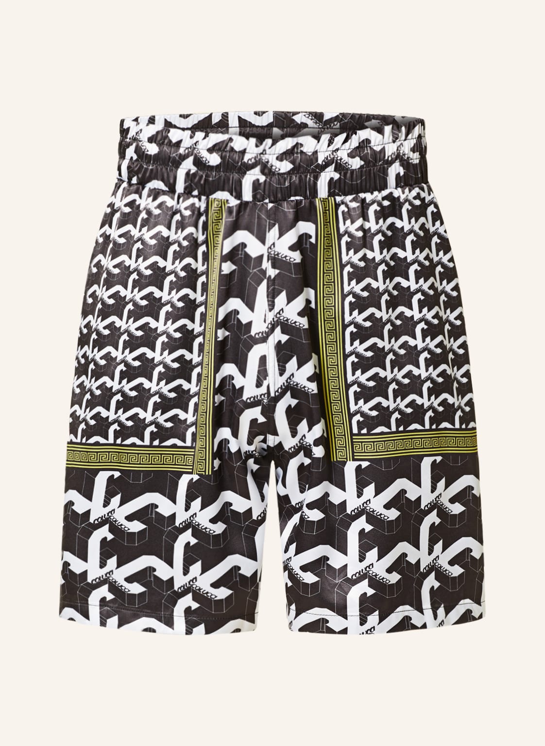 Image of Carlo Colucci Satinshorts schwarz