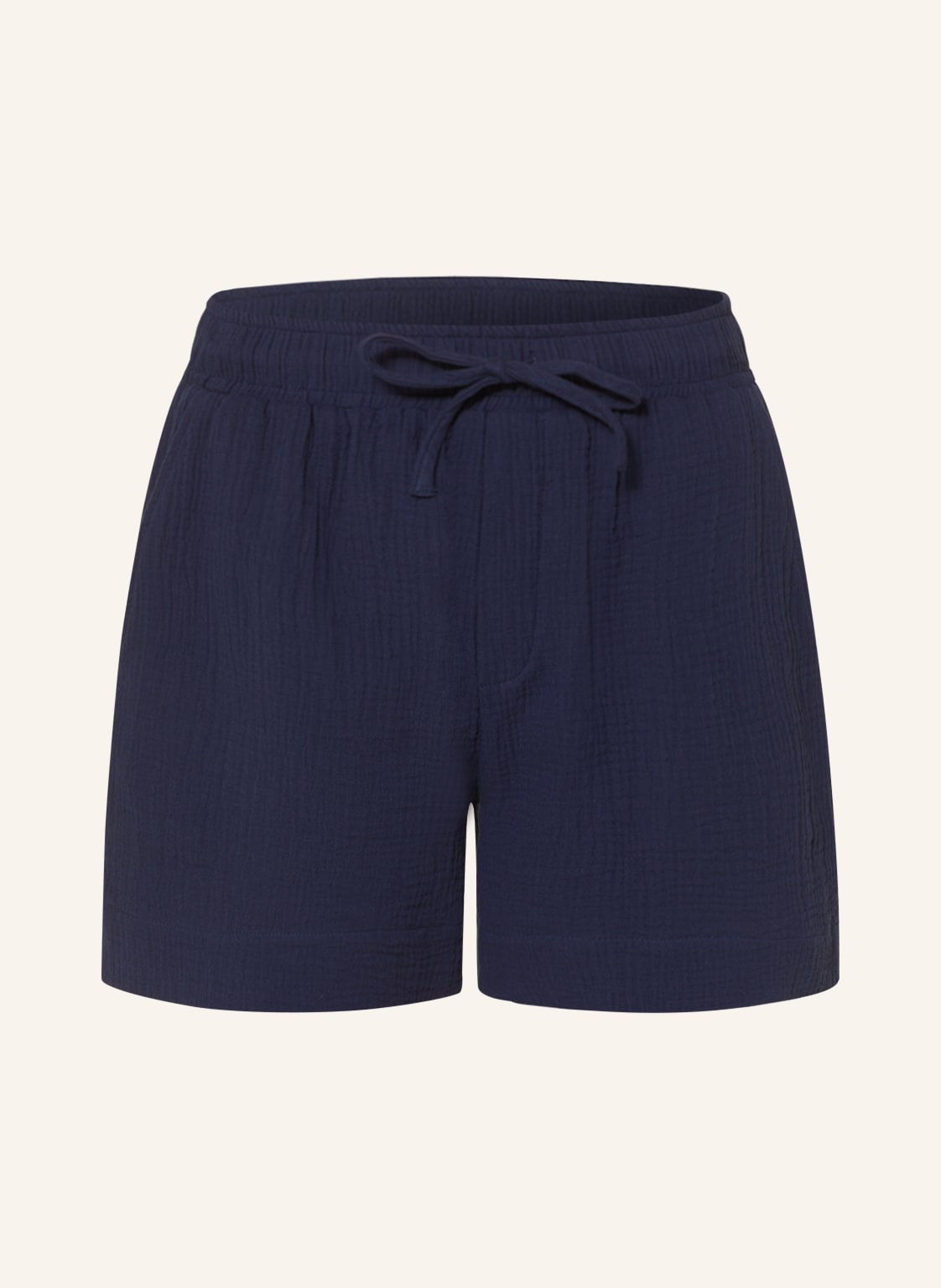 Image of Darling Harbour Musselinshorts blau