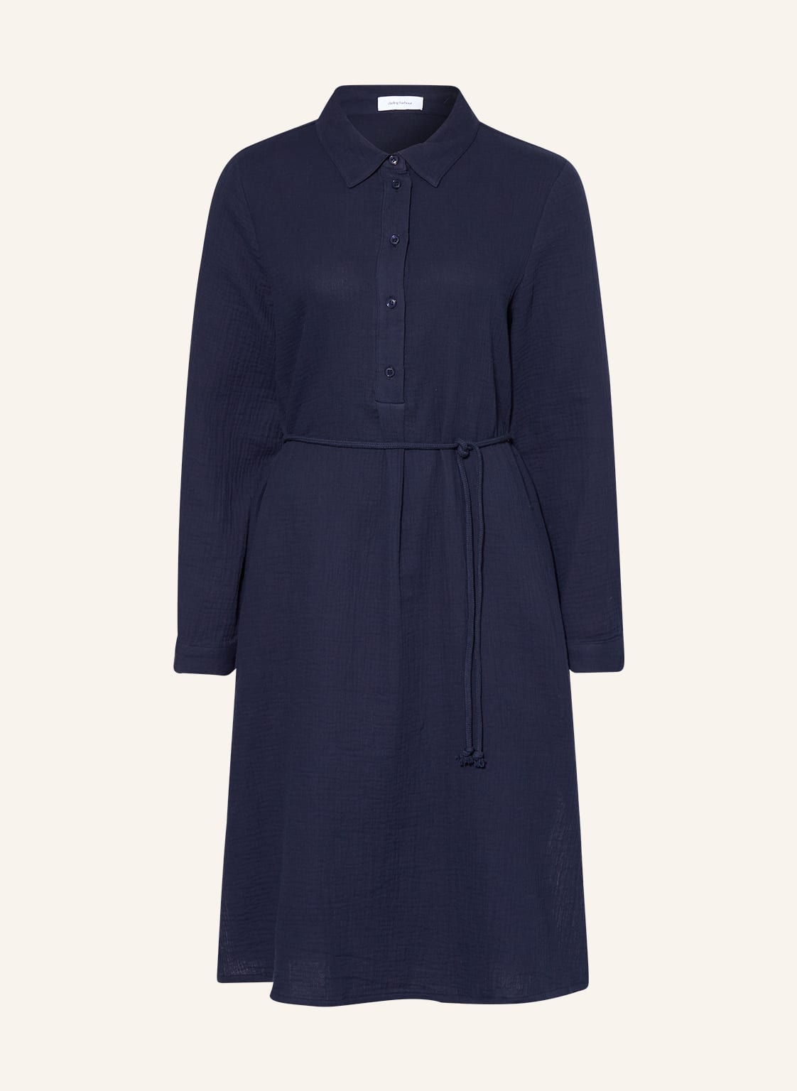 Image of Darling Harbour Musselinkleid blau