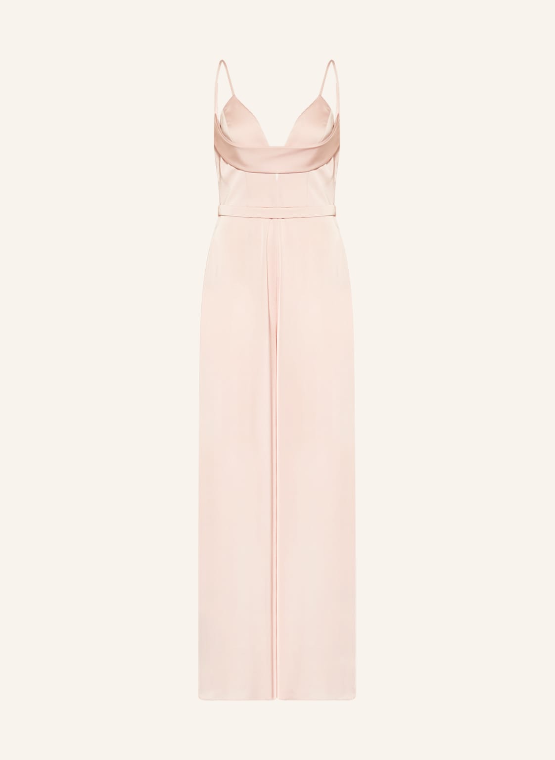 Image of Vera Wang Satin-Jumpsuit Selica Mit Cut-Out rosa