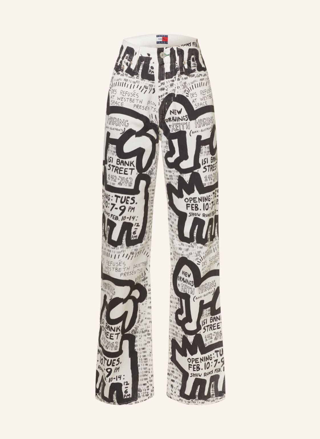 Image of Tommy Jeans Straight Jeans weiss