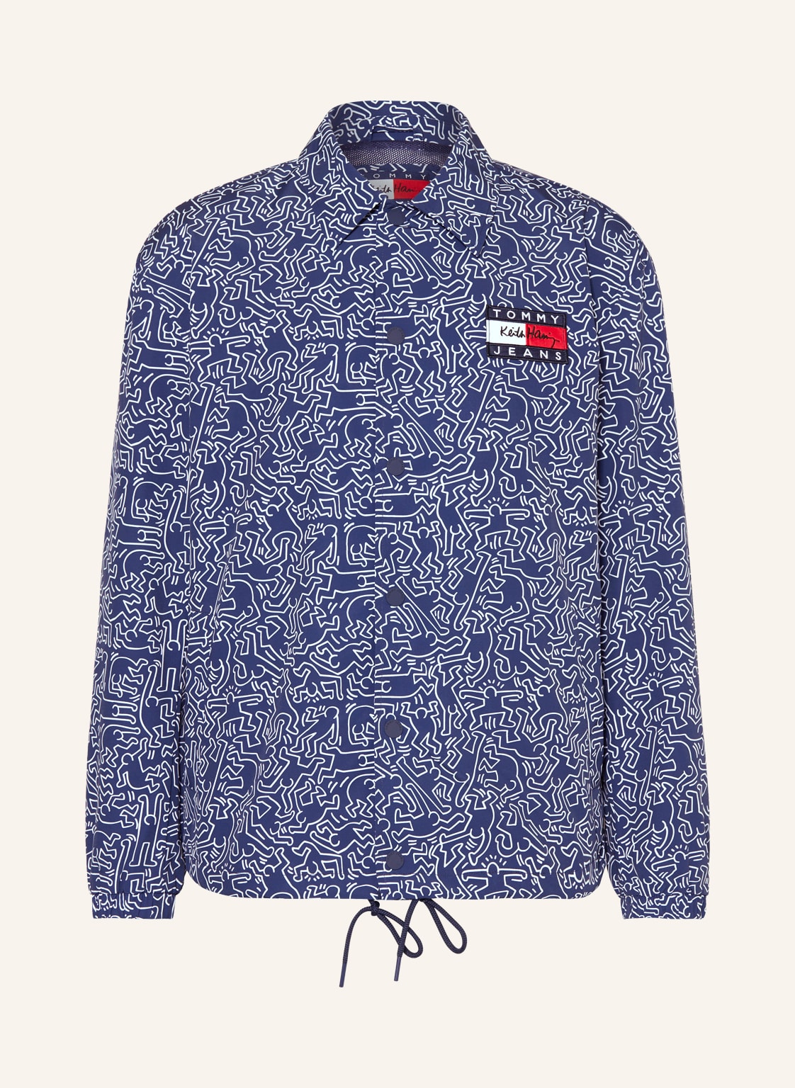 Image of Tommy Jeans Windbreaker blau