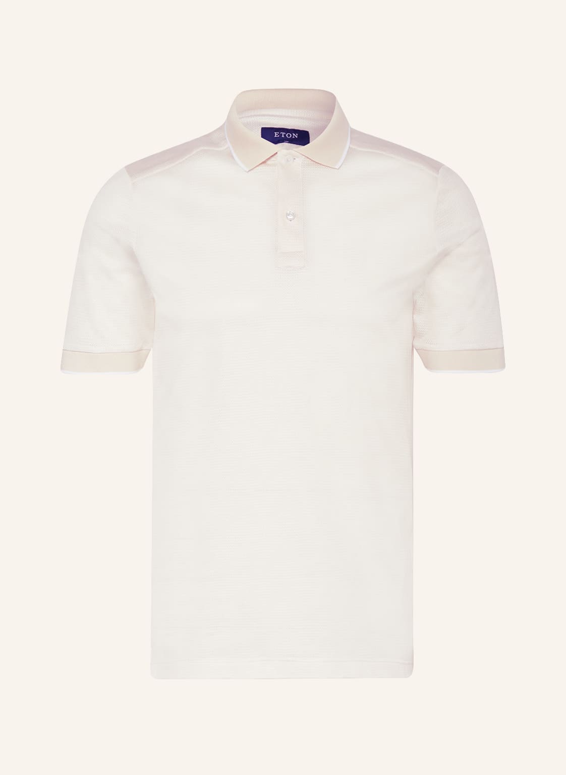 Image of Eton Poloshirt Slim Fit weiss