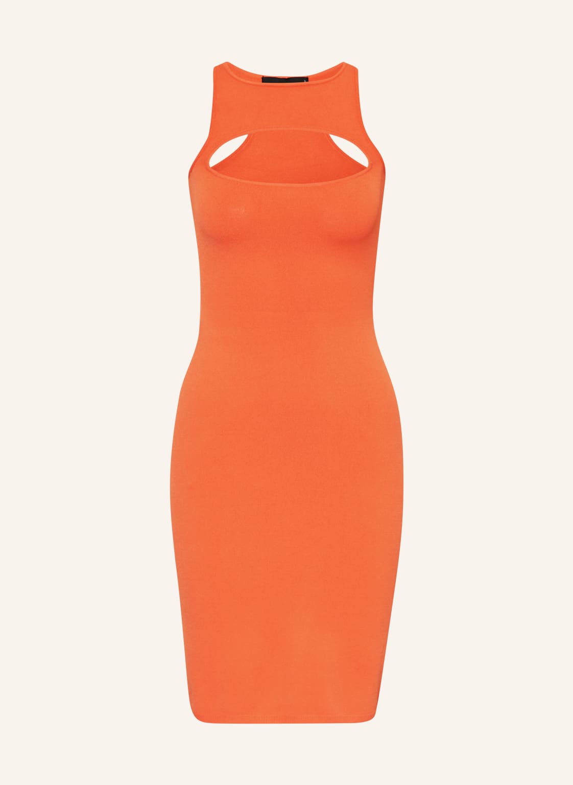 Image of dsquared2 Jerseykleid Mit Cut-Out orange