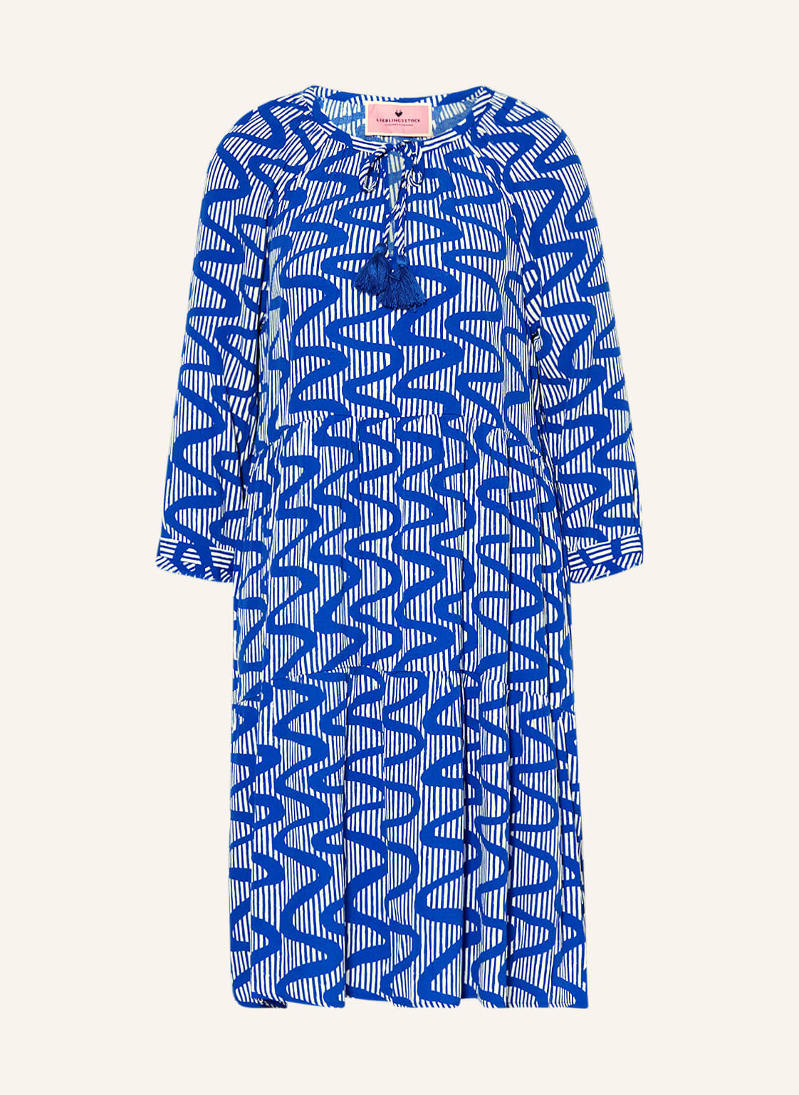 Image of Lieblingsstück Kleid Emelinel Mit 3/4-Arm blau