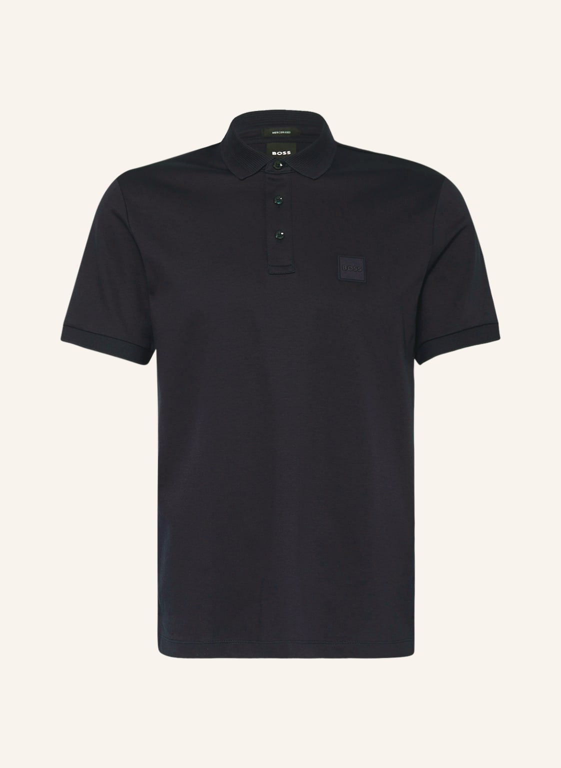 Image of Boss Jersey-Poloshirt Parlay blau