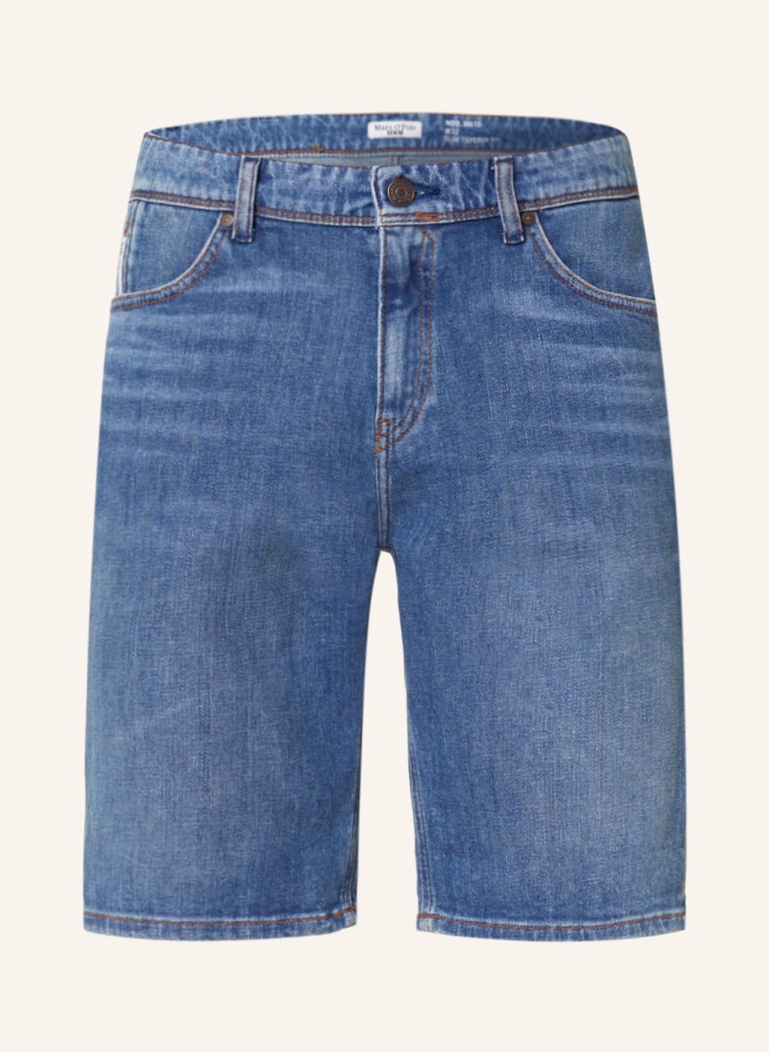 Image of Marc O'polo Denim Jeansshorts Slim Tapered Fit blau