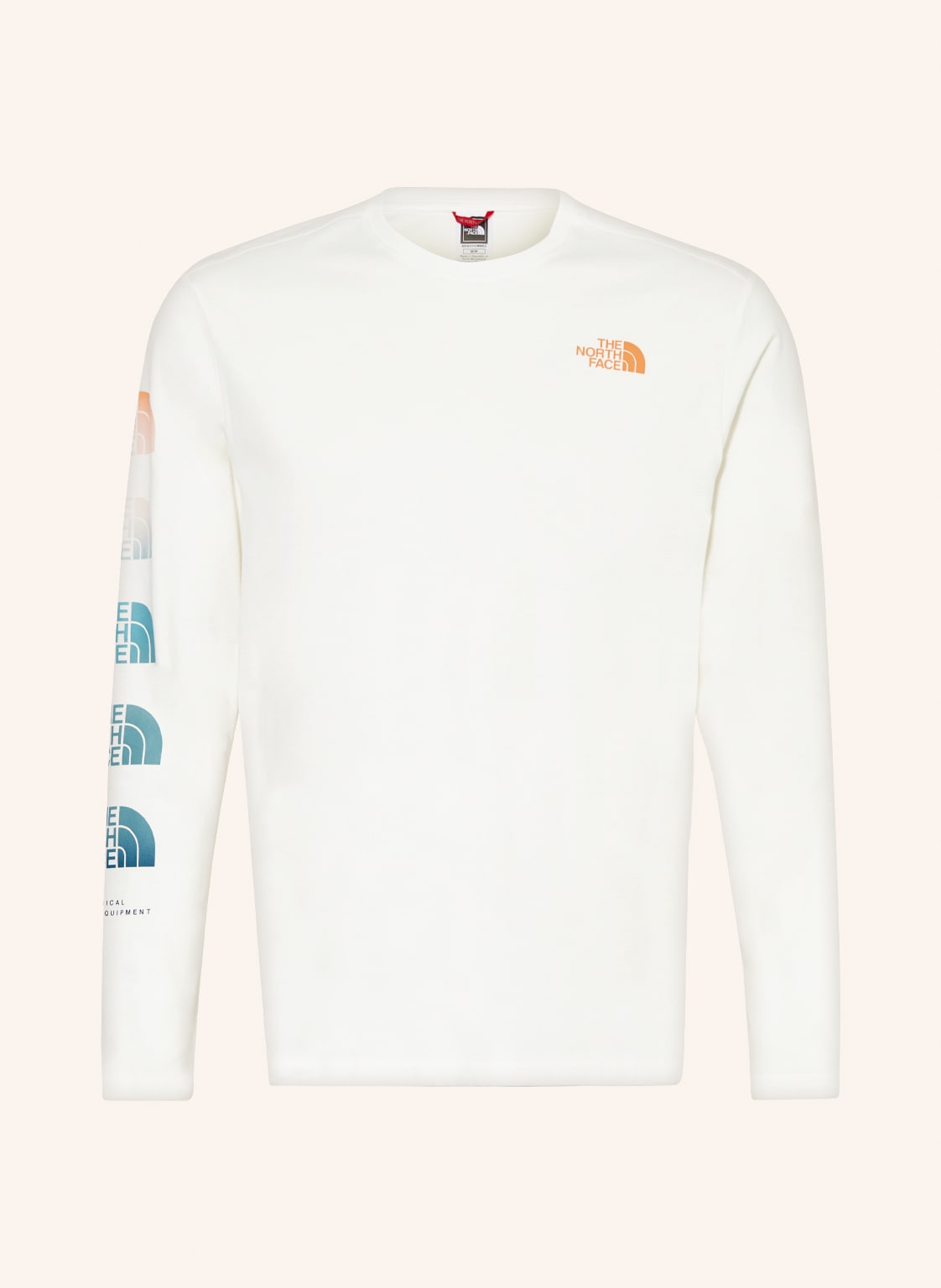 Image of The North Face Longsleeve d2 weiss