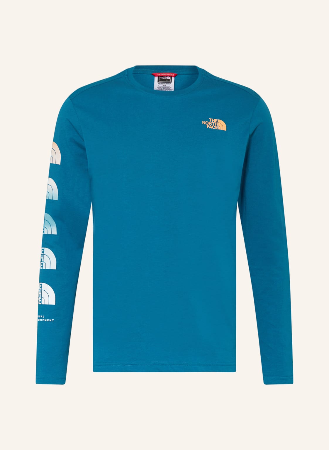 Image of The North Face Longsleeve d2 blau