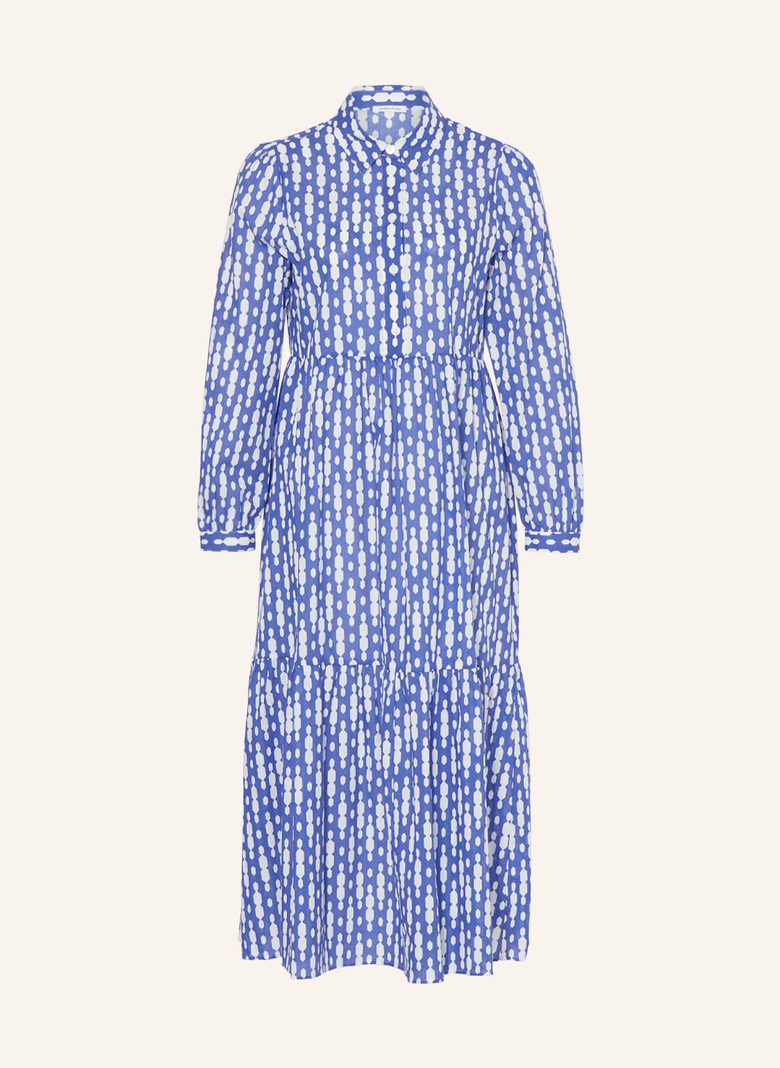 Image of Seidensticker Kleid Mit Volants blau