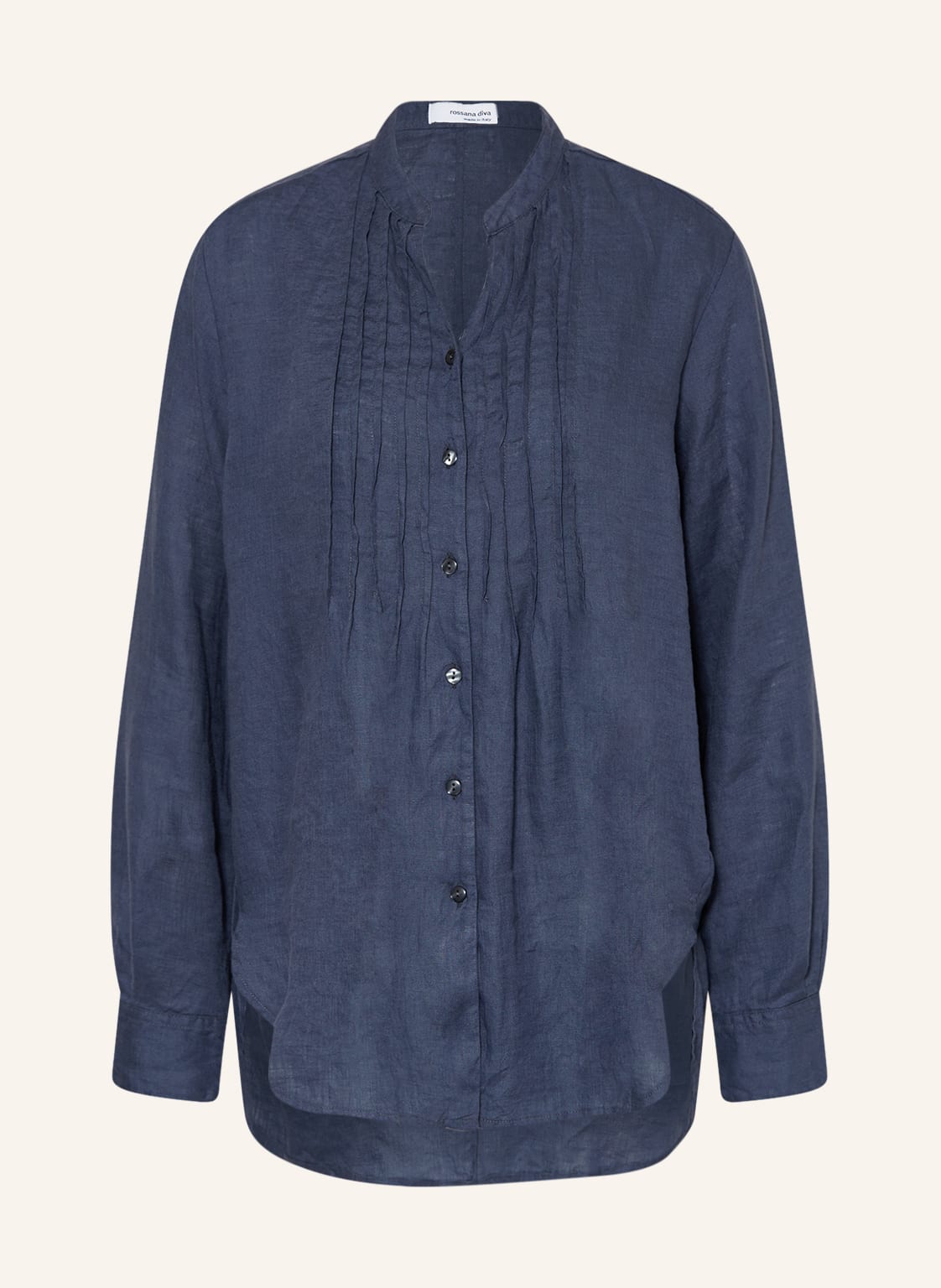 Image of Rossana Diva Leinenbluse grau