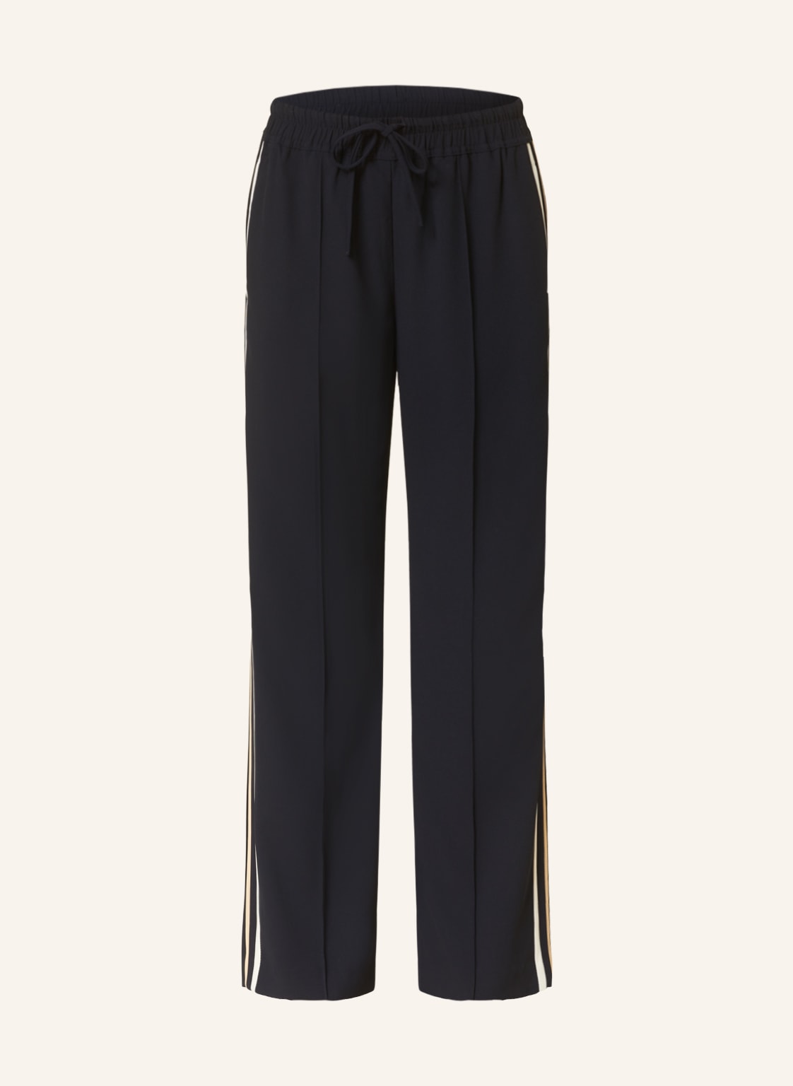 Image of Reiss Hose Odell Im Jogging-Stil Mit Galonstreifen blau