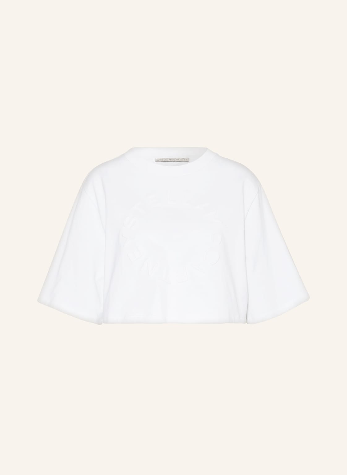 Image of Stella Mccartney Cropped-Shirt weiss