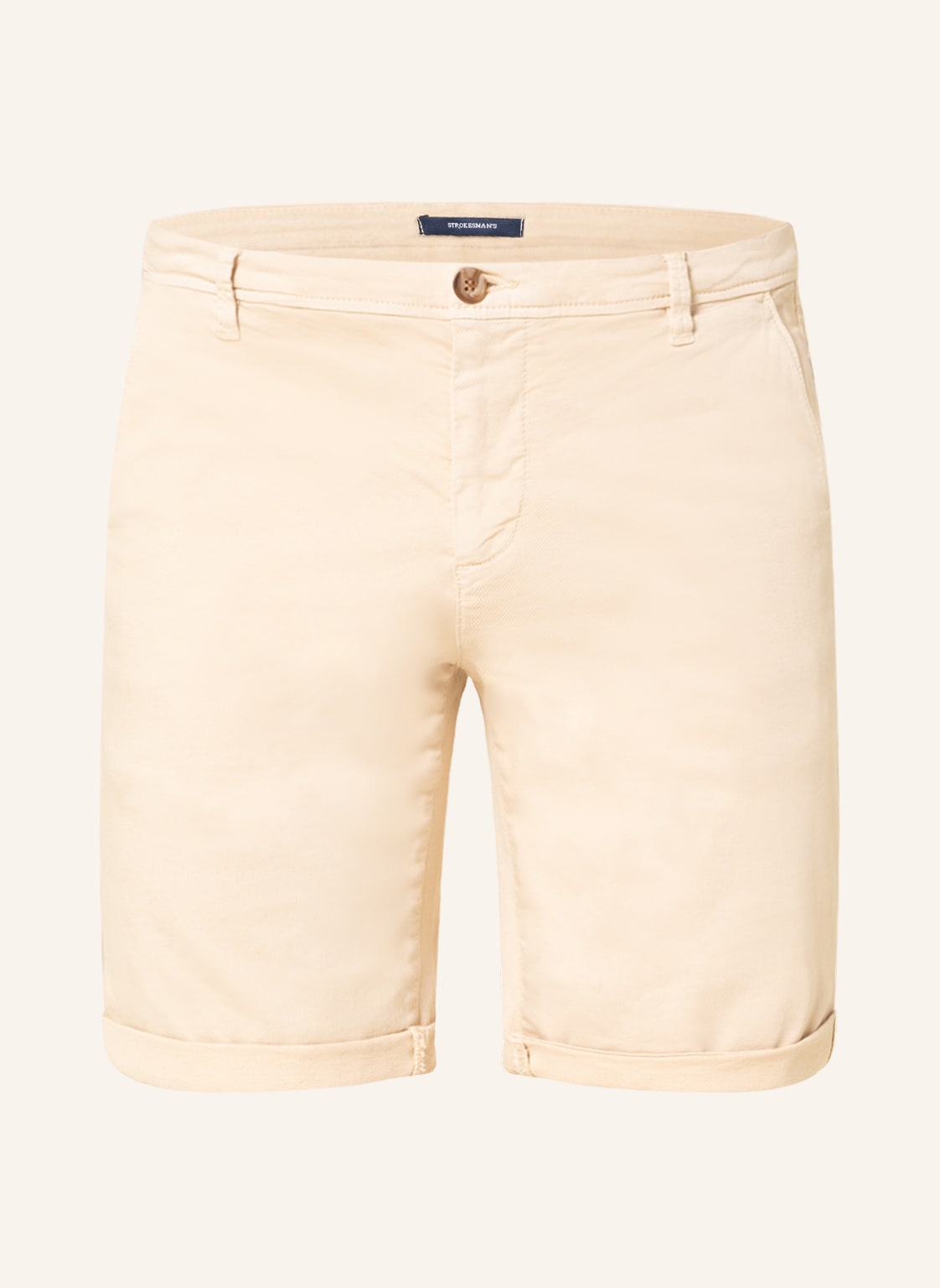 Image of Strokesman's Chinoshorts beige