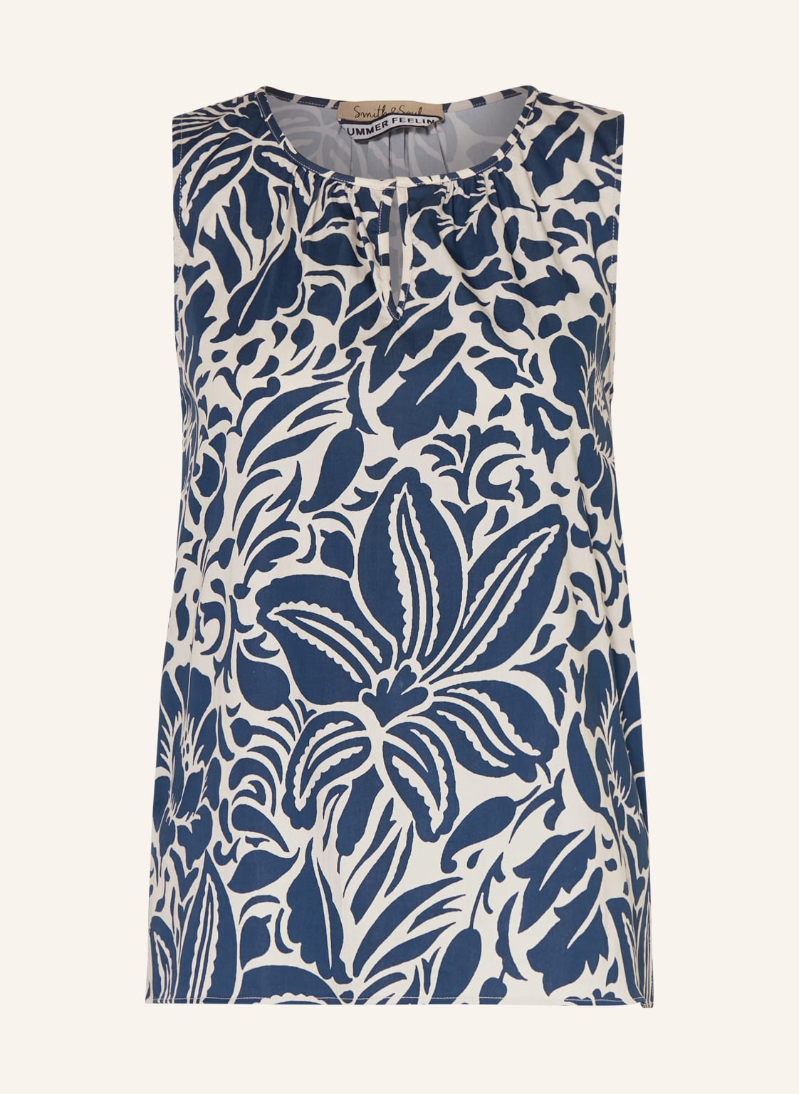 Image of Smith & Soul Top blau