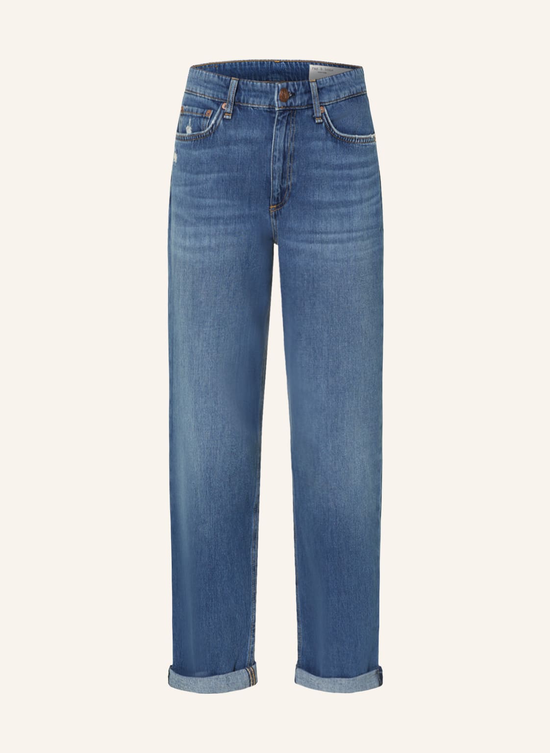 Image of Rag & Bone Straight Jeans Dre blau