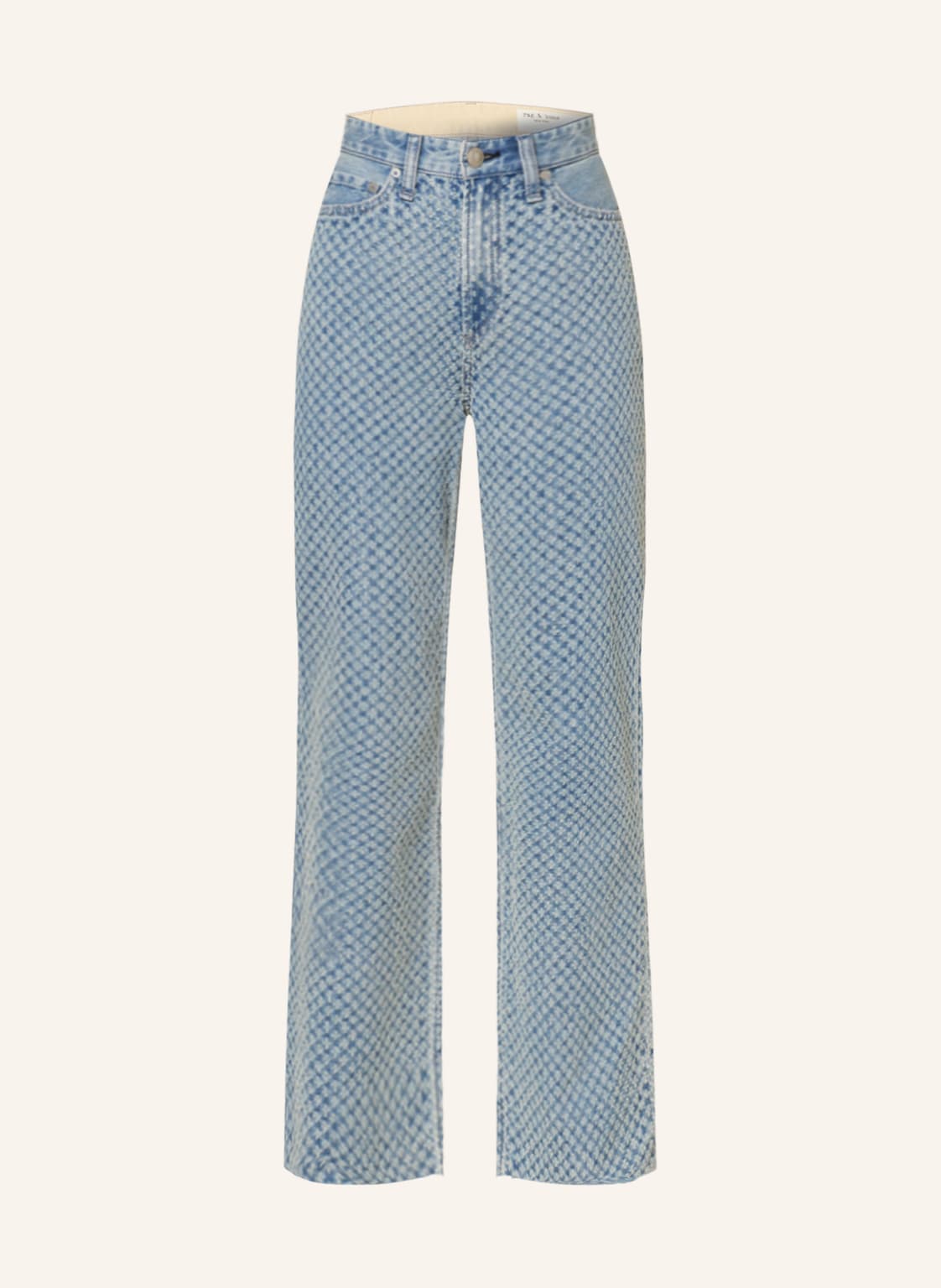 Image of Rag & Bone Straight Jeans Logan blau