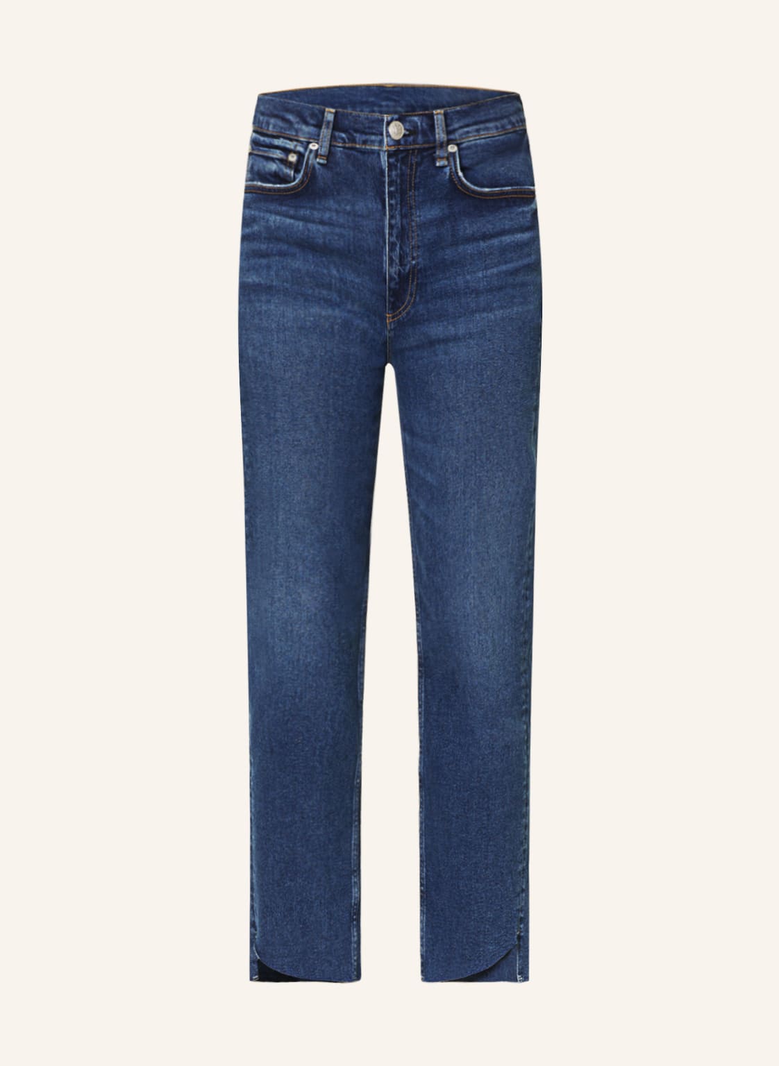 Image of Rag & Bone Straight Jeans Harlow blau