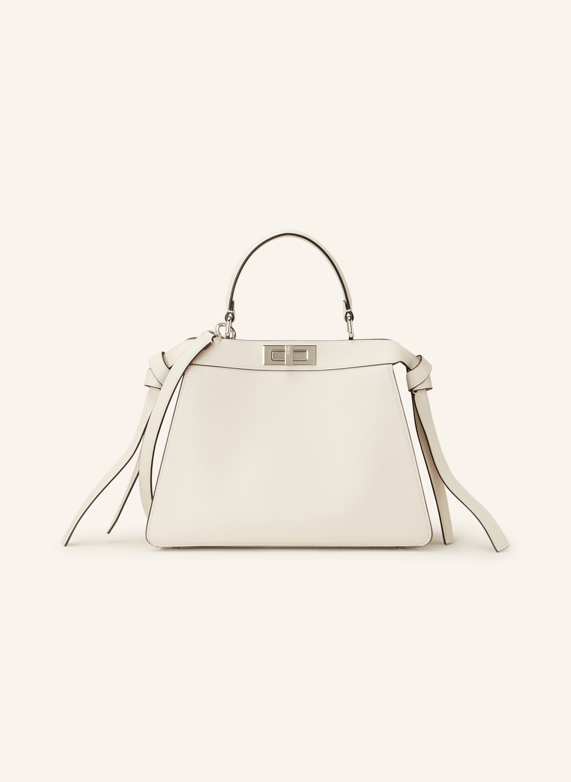 Image of Fendi Handtasche Peekaboo weiss