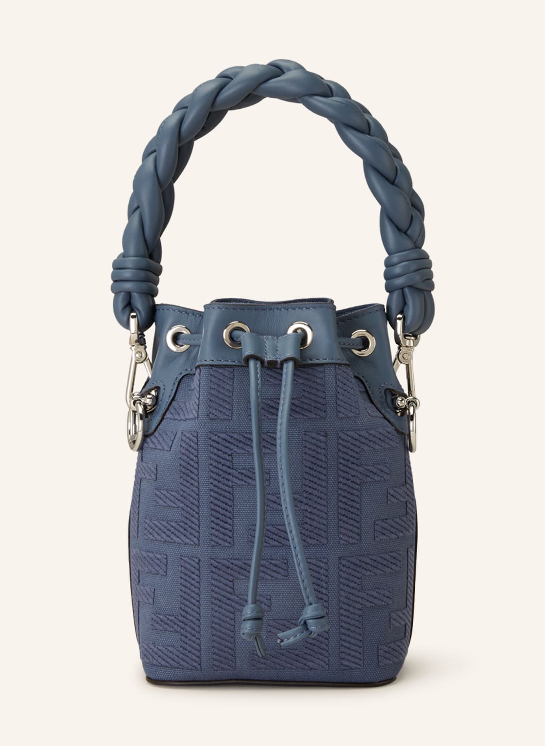 Image of Fendi Beuteltasche Mon Tresor Mini blau