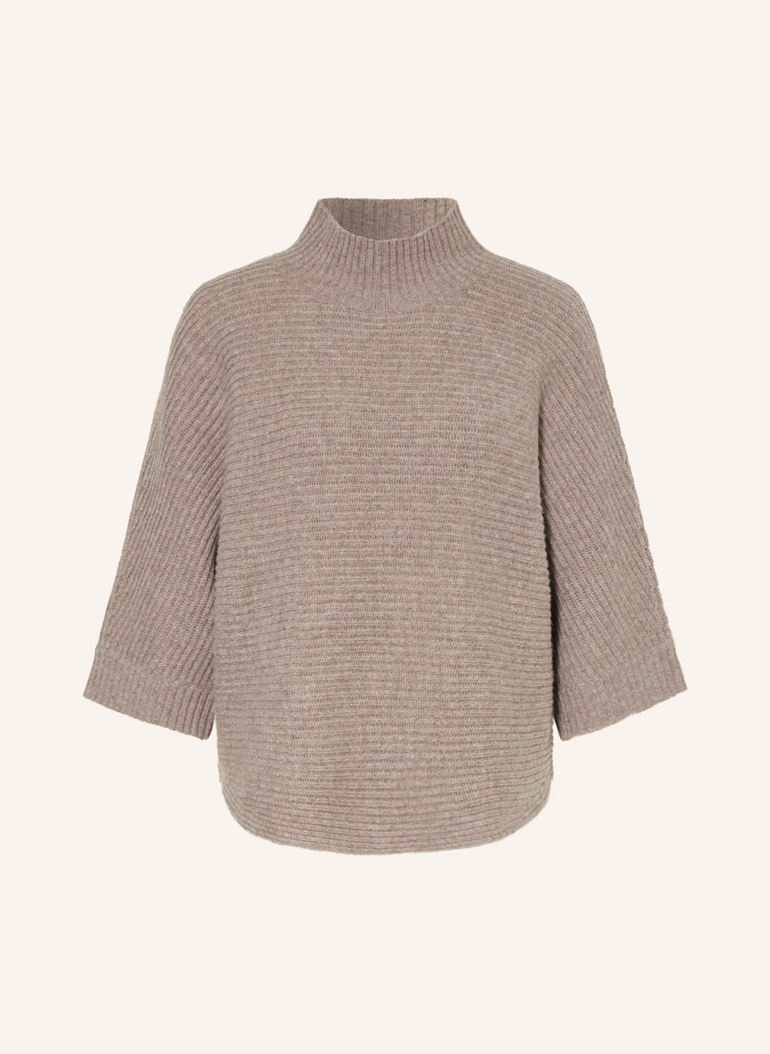 Image of Darling Harbour Pullover Mit 3/4-Arm Und Cashmere braun