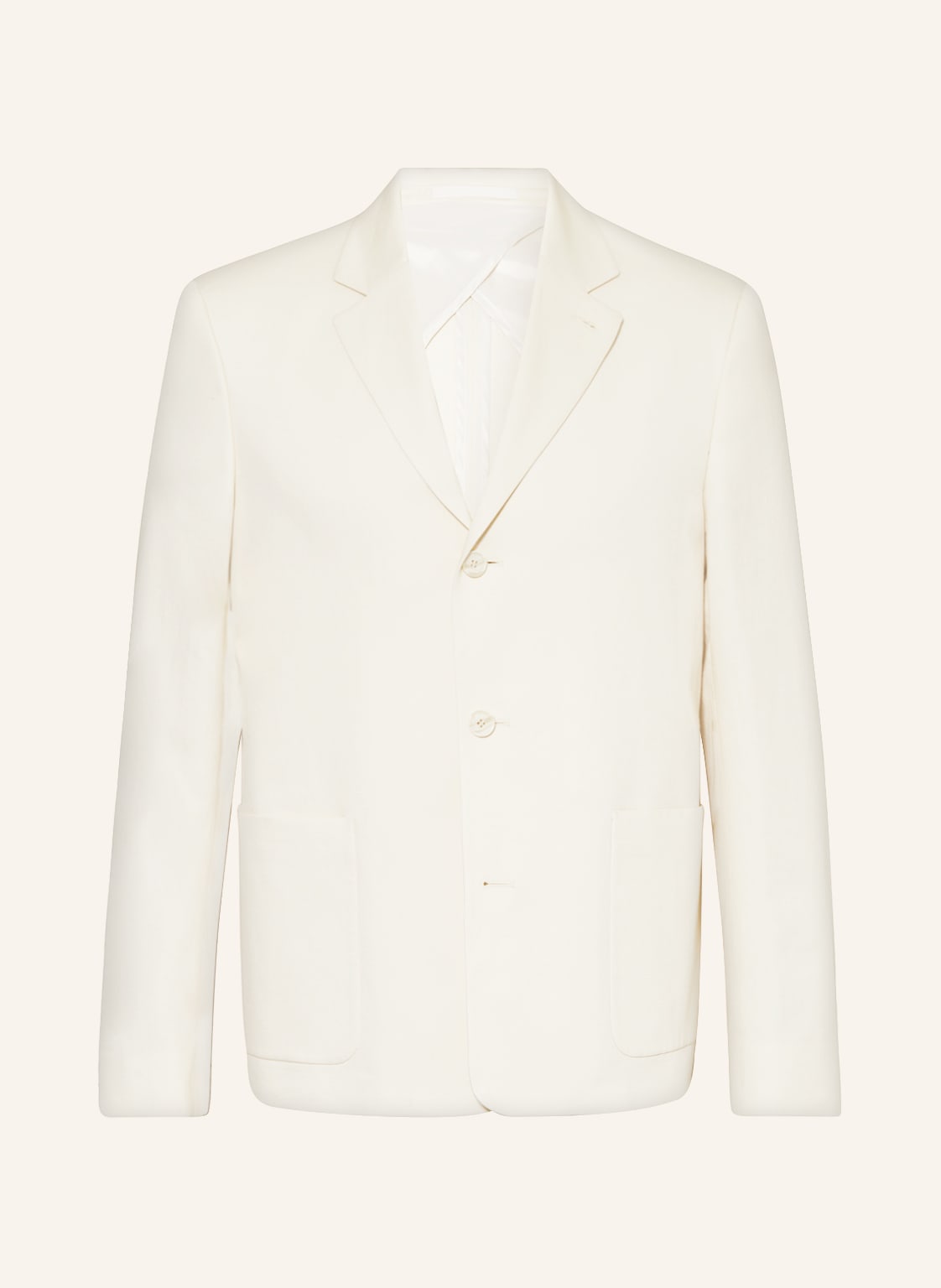 Image of Filippa K Anzugsakko Regular Fit Mit Leinen beige