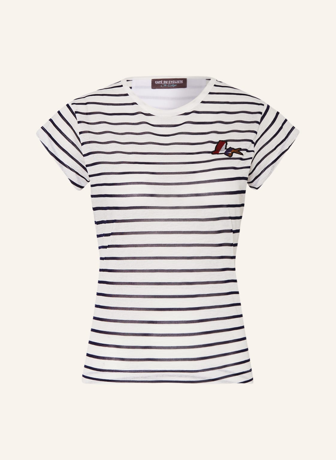 Image of Café Du Cycliste Radshirt Pauline weiss