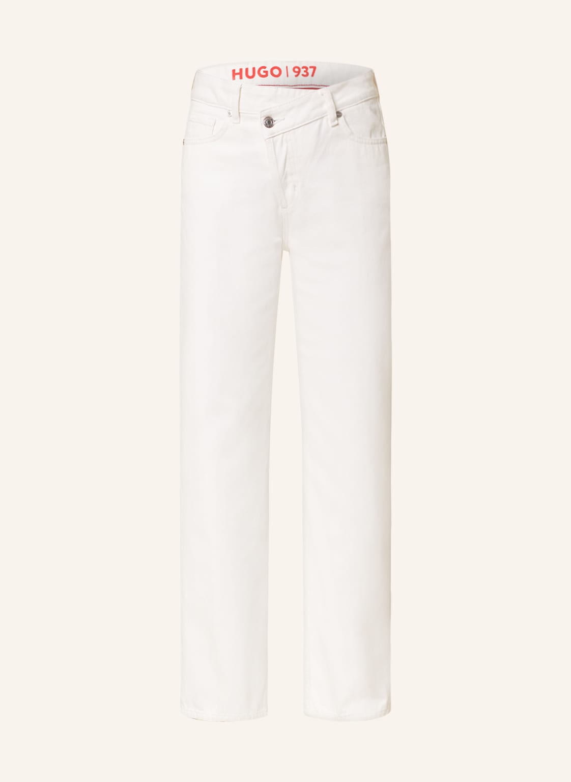 Image of Hugo Straight Jeans 937 weiss