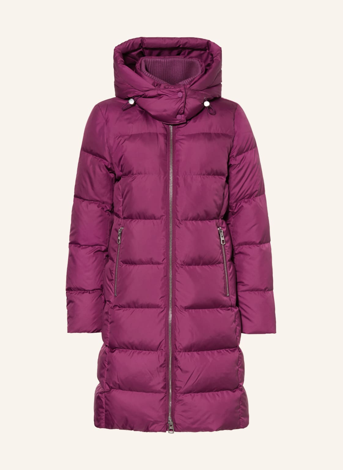 Image of Marc O'polo Daunenmantel Mit Abnehmbarer Kapuze rot