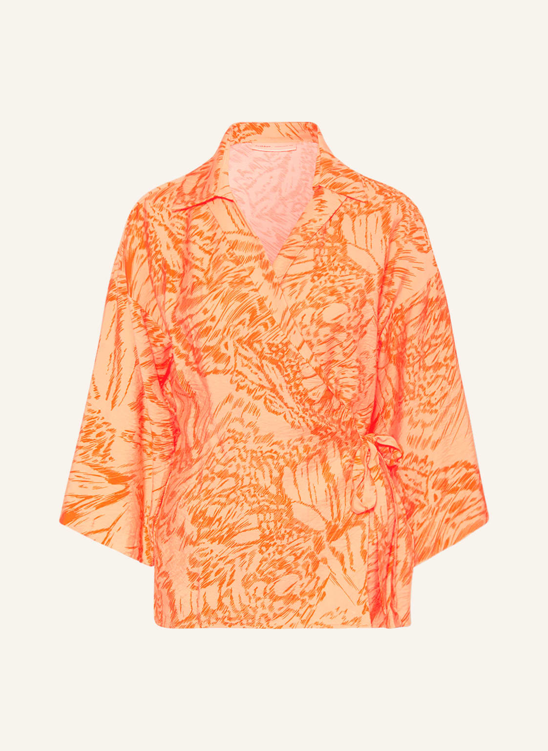 Image of Inwear Wickelbluse Dritaliw Mit 3/4-Arm orange