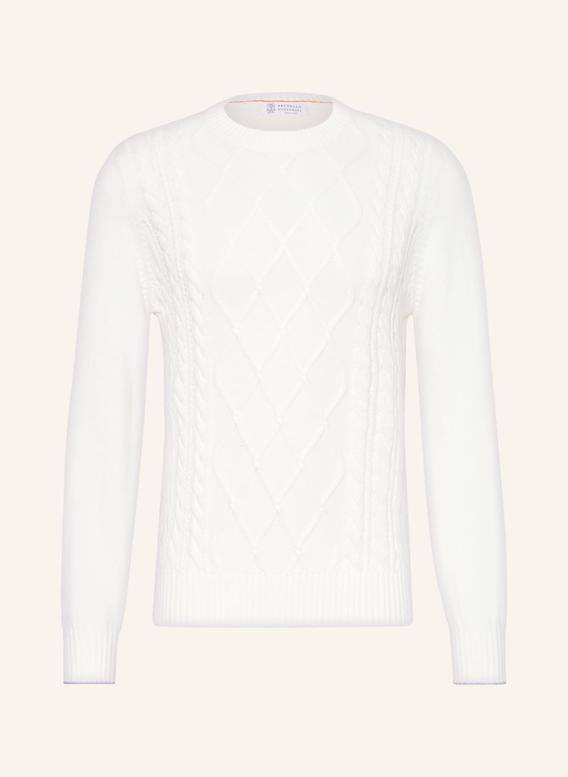 Image of Brunello Cucinelli Pullover weiss