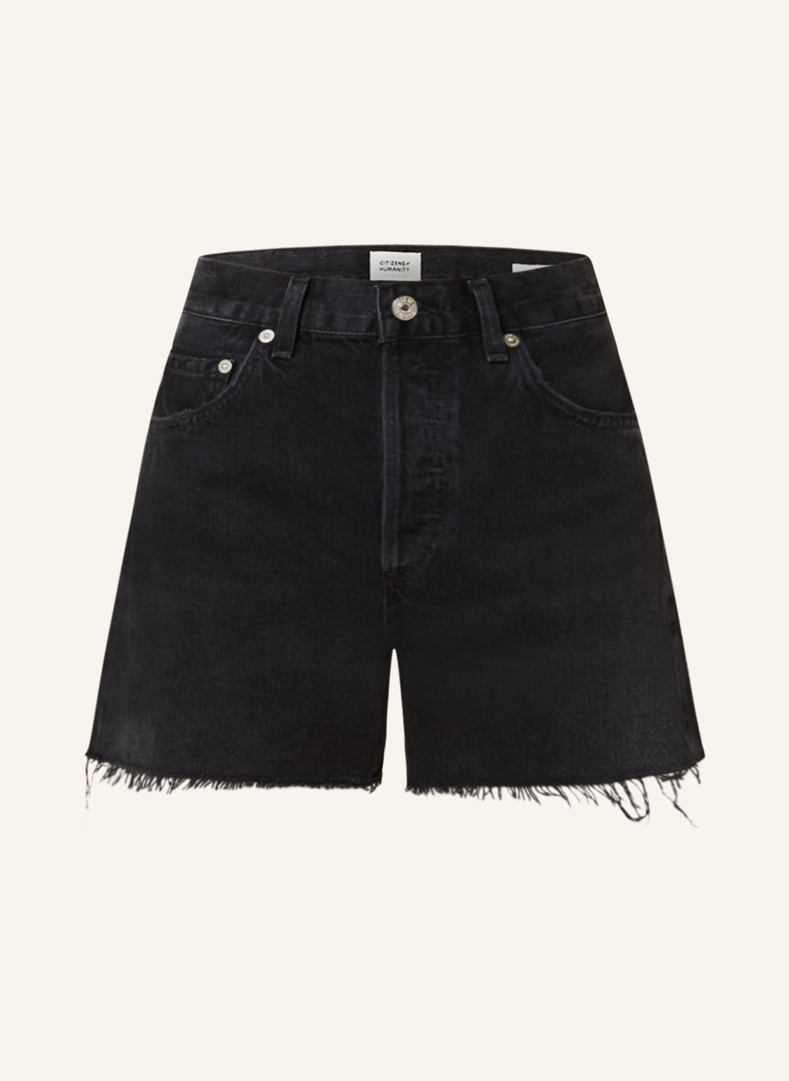 Image of Citizens Of Humanity Jeansshorts Annabelle schwarz