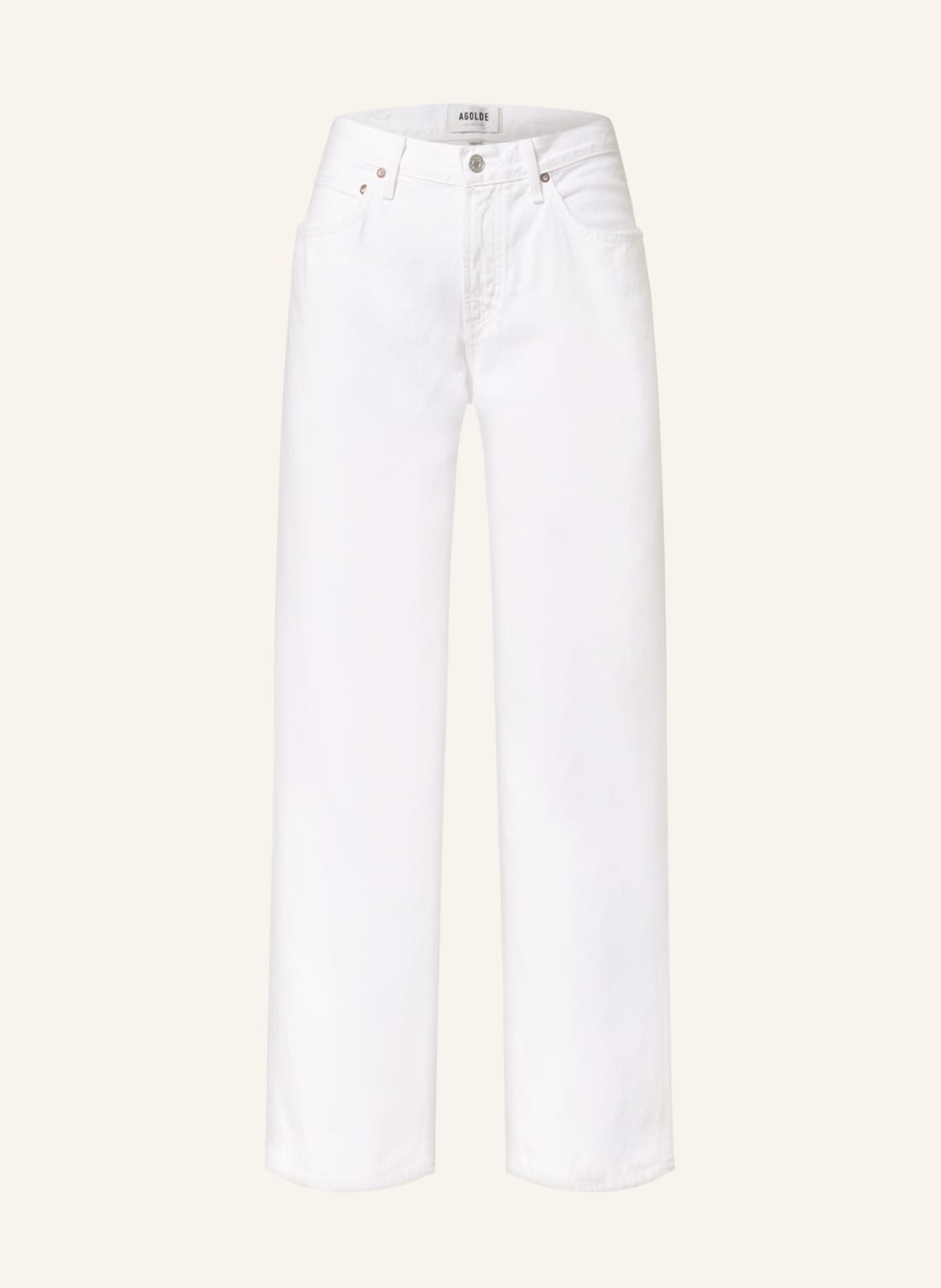 Image of Agolde Straight Jeans Fusion weiss