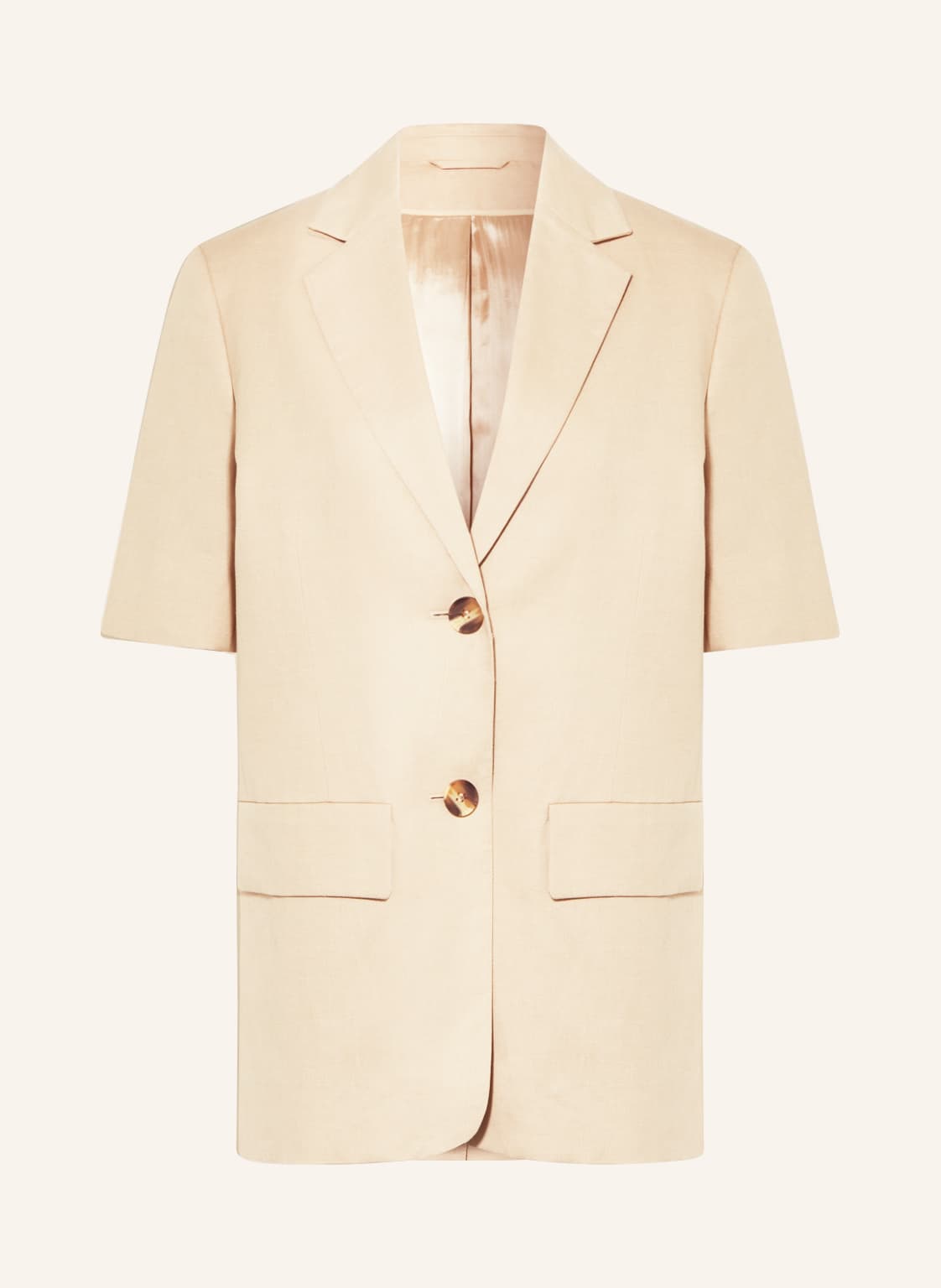 Image of Cos Blazer Mit Leinen beige