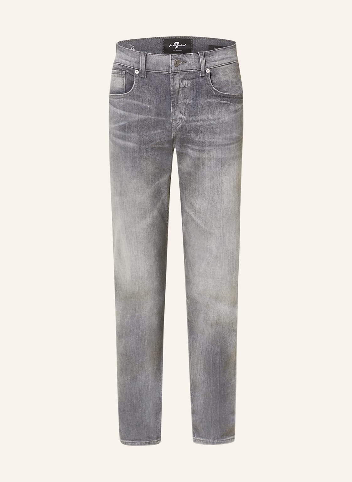 Image of 7 For All Mankind Jeans Slimmy Tapered Slim Fit grau