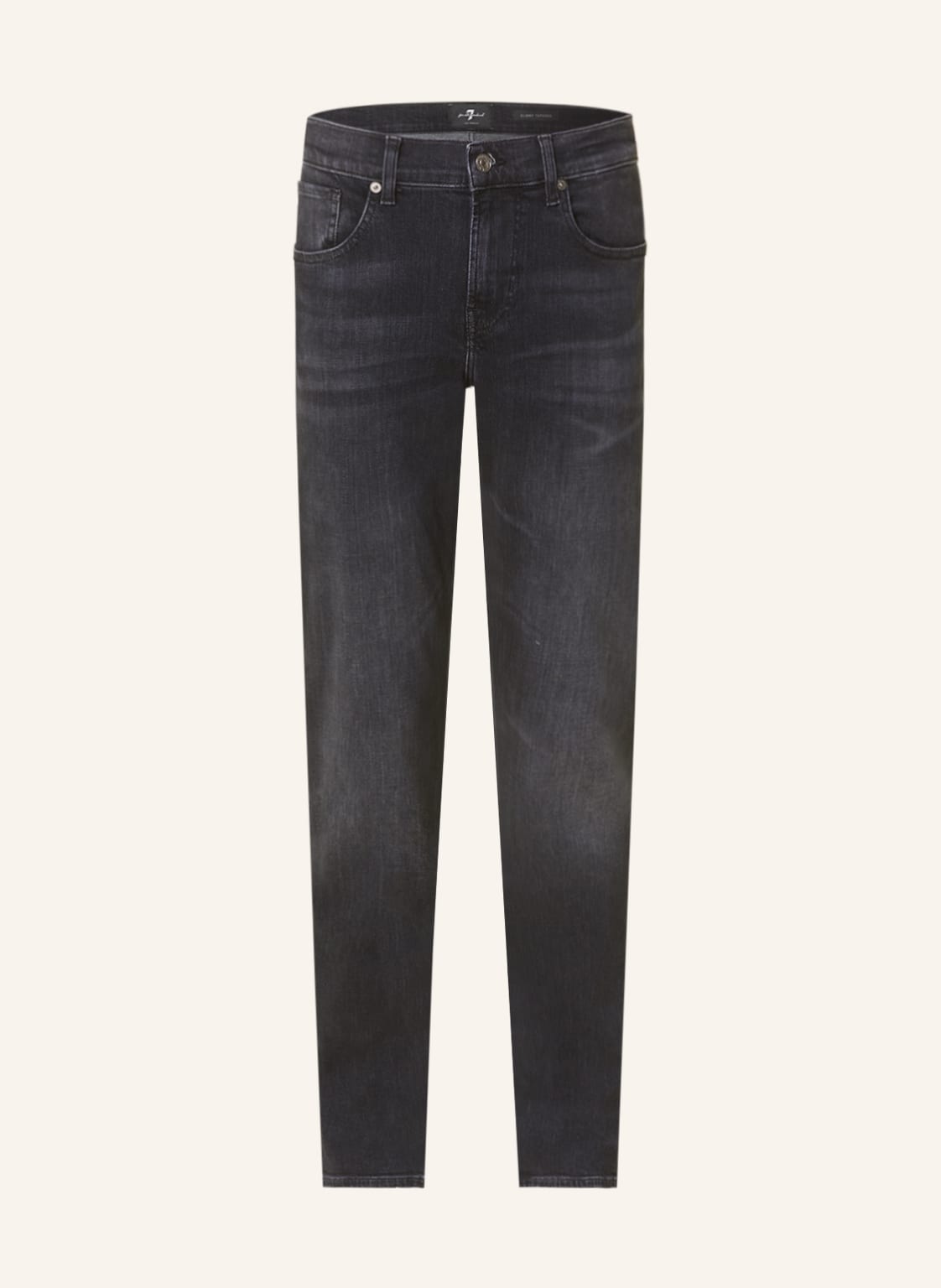 Image of 7 For All Mankind Jeans Slimmy Tapered Slim Fit schwarz