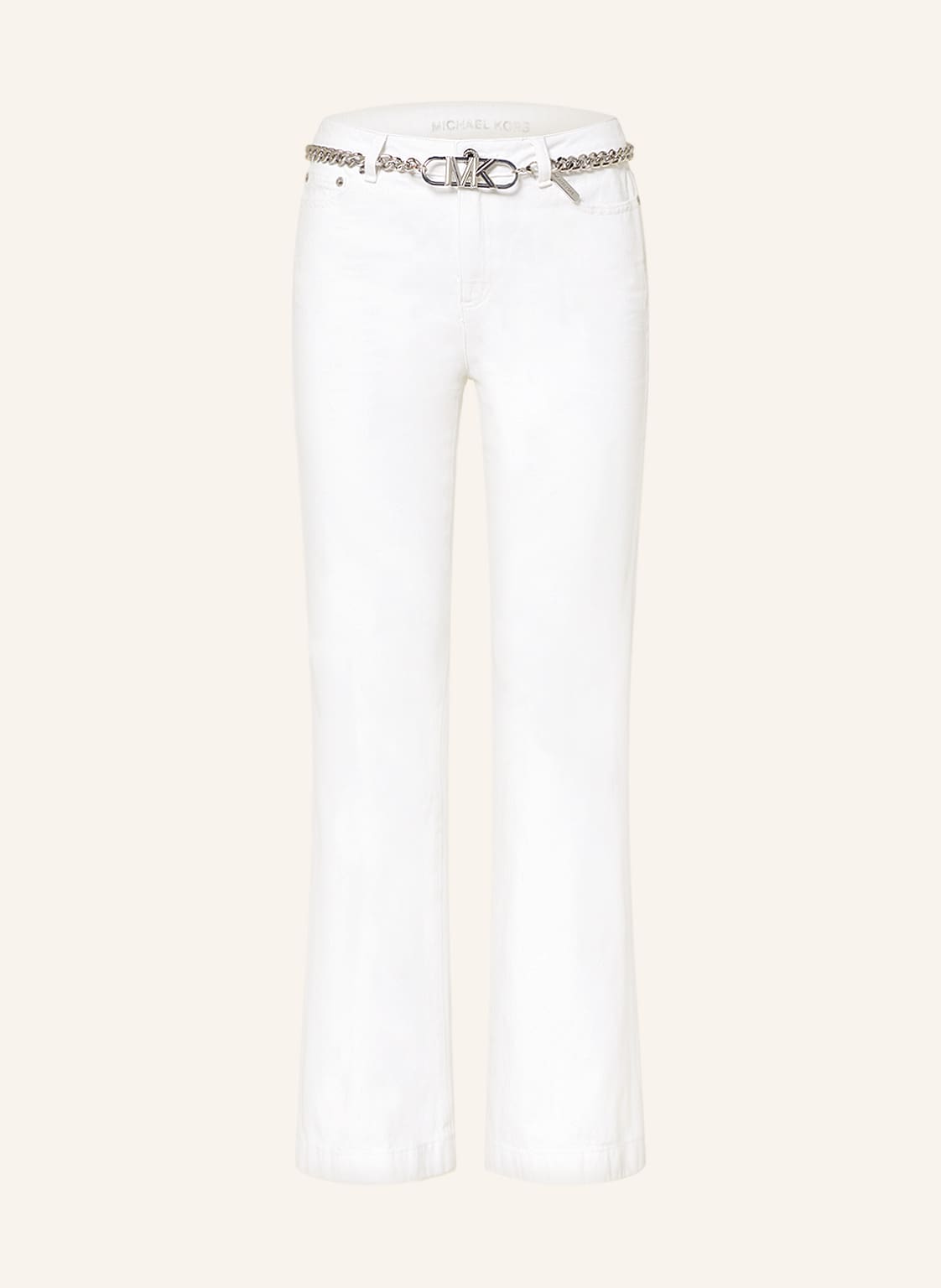 Image of Michael Kors Flared Jeans weiss