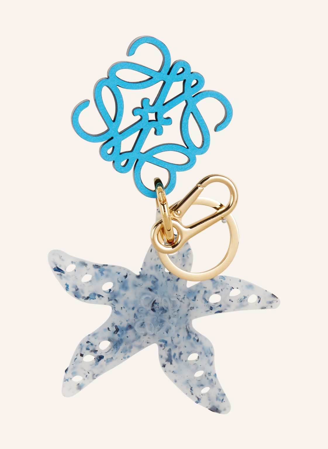 Image of Loewe Schlüsselanhänger blau