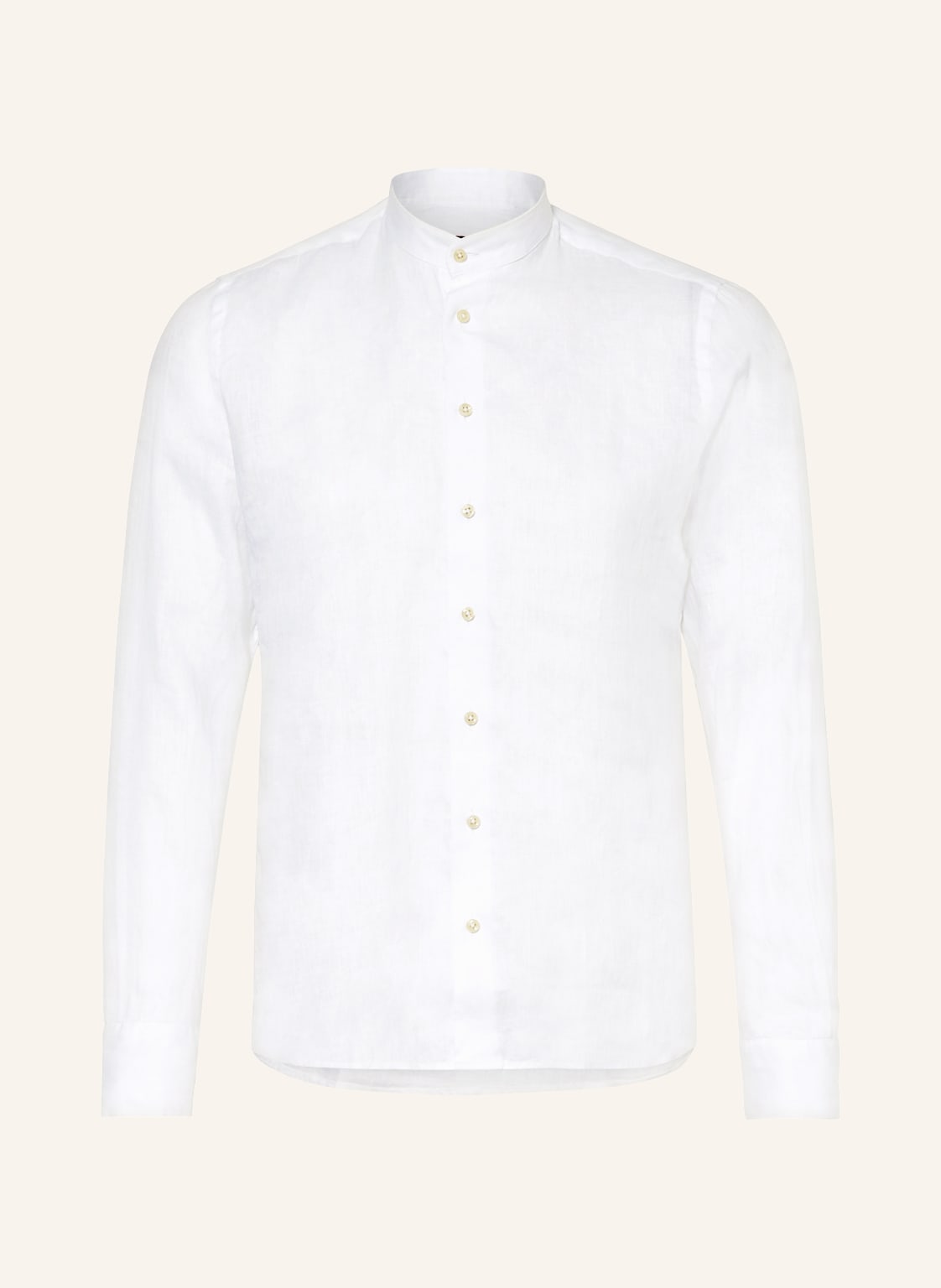 Image of Sand Copenhagen Leinenhemd Neru Extra Slim Fit weiss