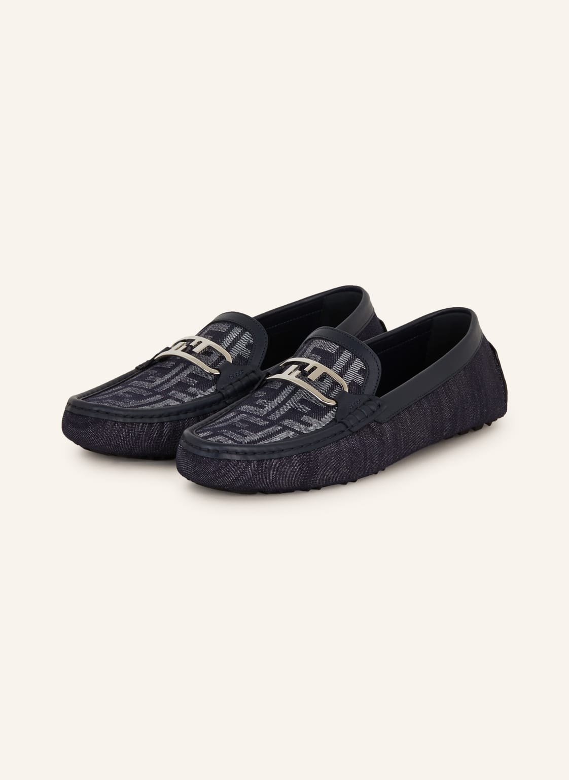Image of Fendi Loafer O'lock blau