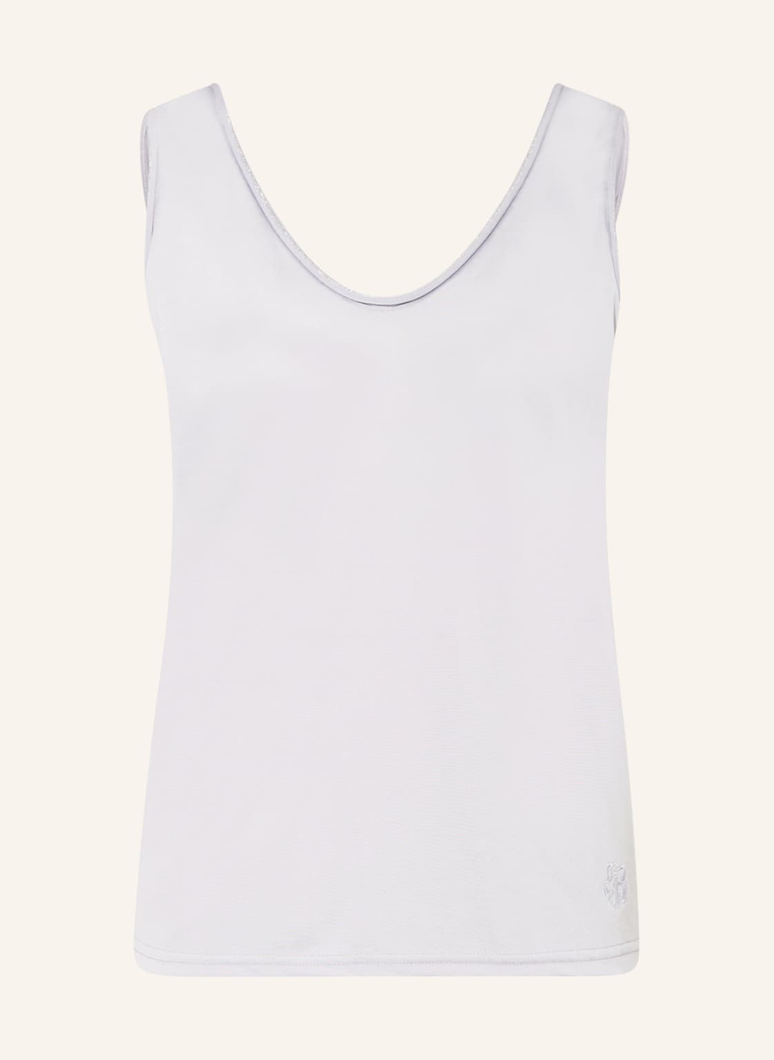 Image of Ted Baker Blusentop Savon Mit Glitzergarn grau