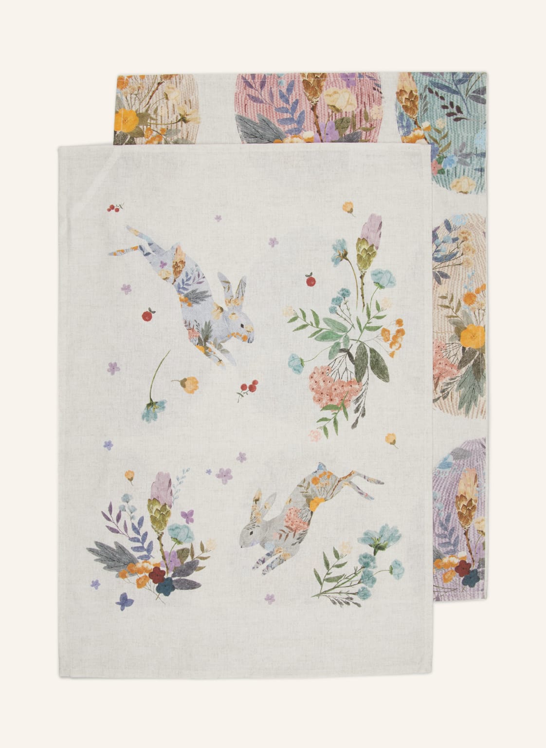 Image of Pichler 2er-Set Geschirrtücher beige