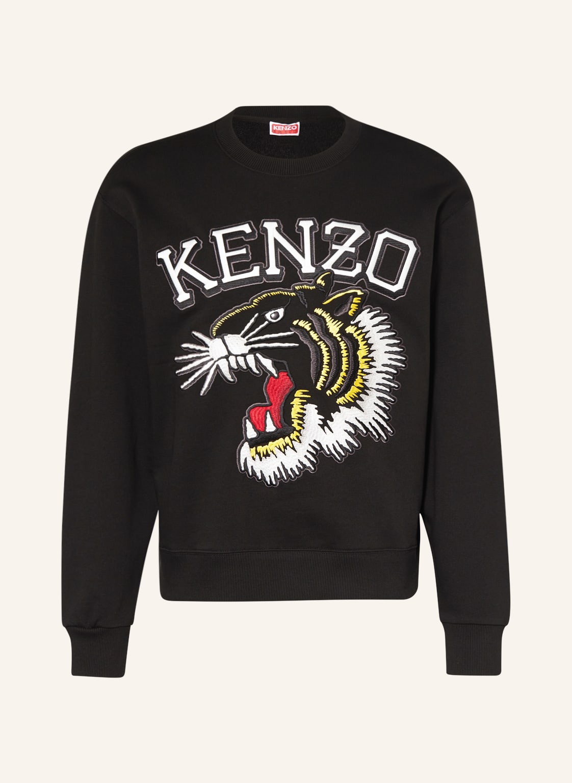 Image of Kenzo Sweatshirt Tiger Varsity schwarz