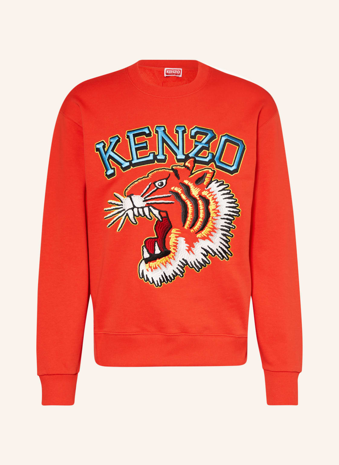 Image of Kenzo Sweatshirt Tiger Varsity rot