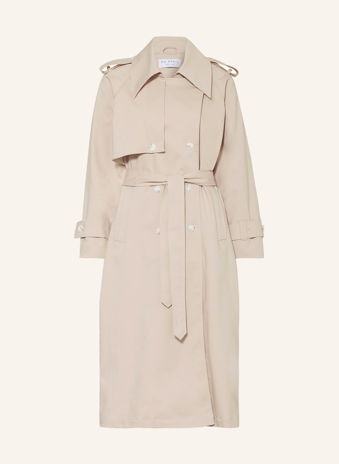 Image of Oh April Trenchcoat Dominique beige